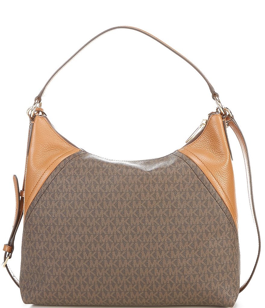 COACH Originals Swinger Nylon and Pebble Leather Shoulder Bag