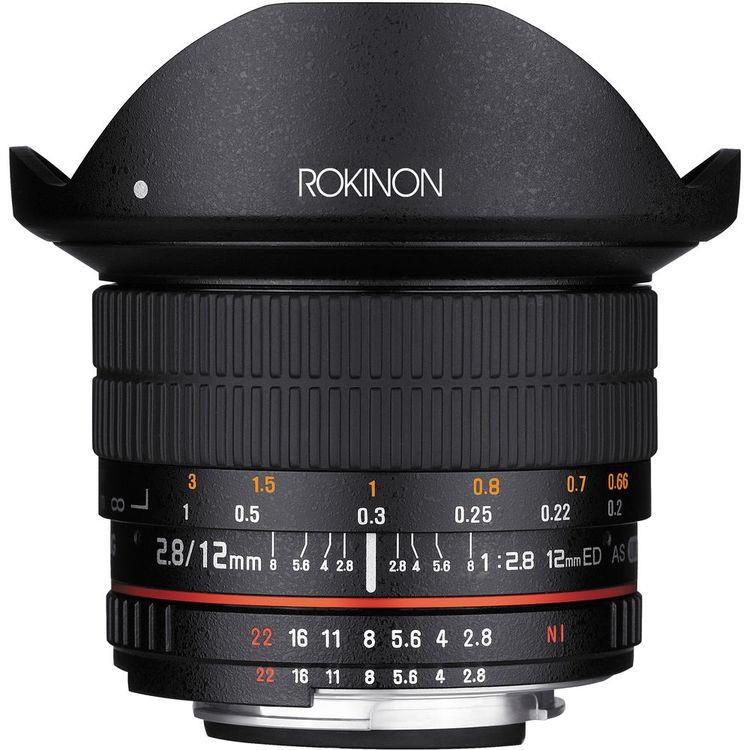 Rokinon 12mm f/2.8 Full Frame Fisheye Lens (for Canon EOS Cameras)