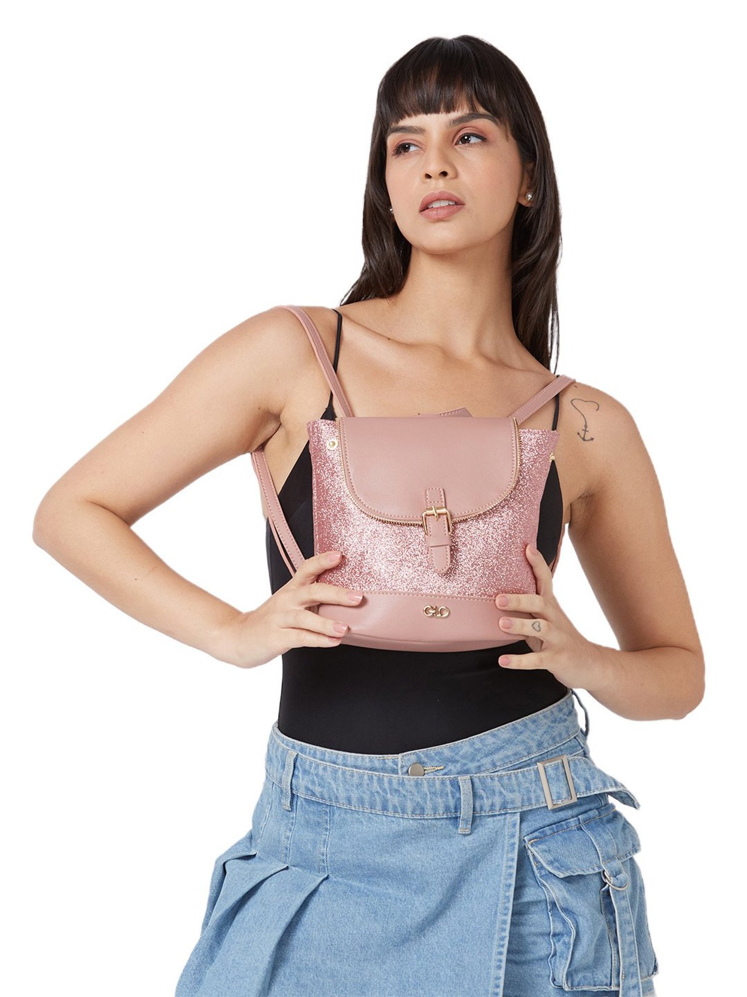 Tohl Fenwick Black Leather Medium Backpack