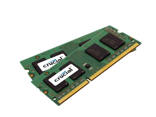 Crucial 8GB (2 x 4GB) 204-Pin DDR3 SO-DIMM DDR3L 1600 (PC3L 12800) Laptop Memory Model CT2KIT51264BF160BJ