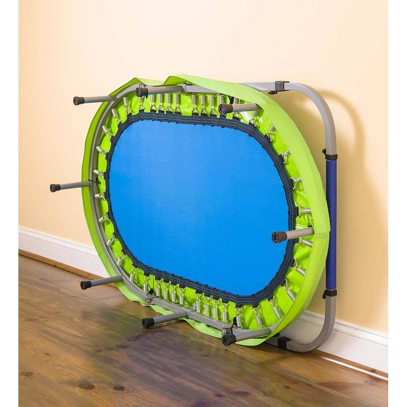 HearthSong Jump2It Indoor Trampoline with Adjustable and Folding Handle