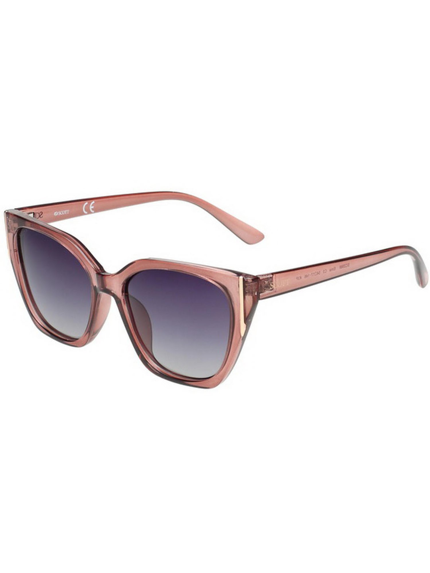 SCOTT Grey Square UV Protection Sunglasses for Women