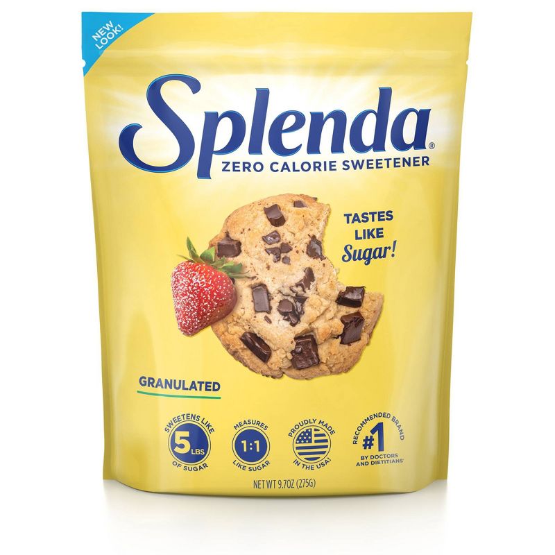 Splenda Zero Calorie Granulated Sweetener, 9.7oz Resealable Pouch