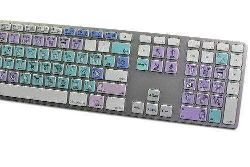 AUTODESK AUTOCAD GALAXY SERIES NEW KEYBOARD LABELS SHORTCUTS WORK WITH APPLE