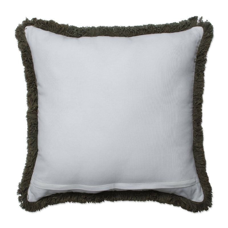 18.5"x18.5" Tara Throw Pillow Grass - Pillow Perfect