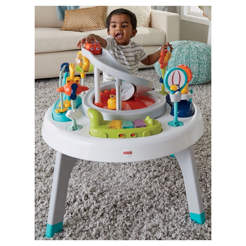 Evenflo Exersaucer Tiny Tropics 2-in-1 Baby Seat + Doorway Jumper