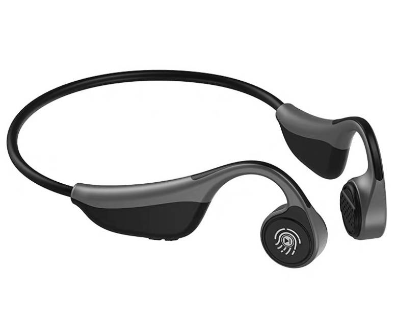 IPX5 Waterproof Bone conduction bluetooth 5.0 Stereo Headset Earphone Touch button 360 degree foldable