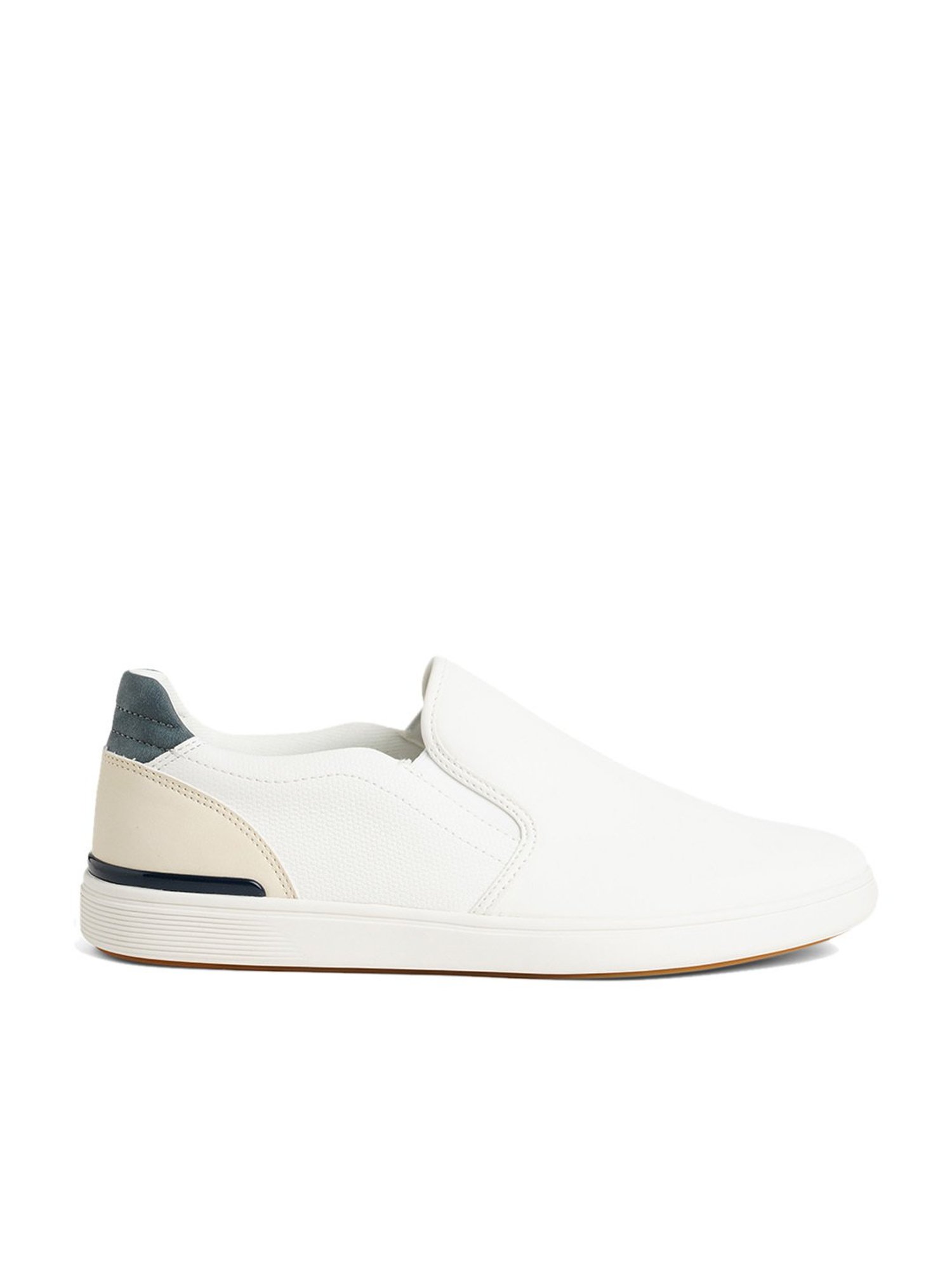 Aldo Men's White Casual Loafers