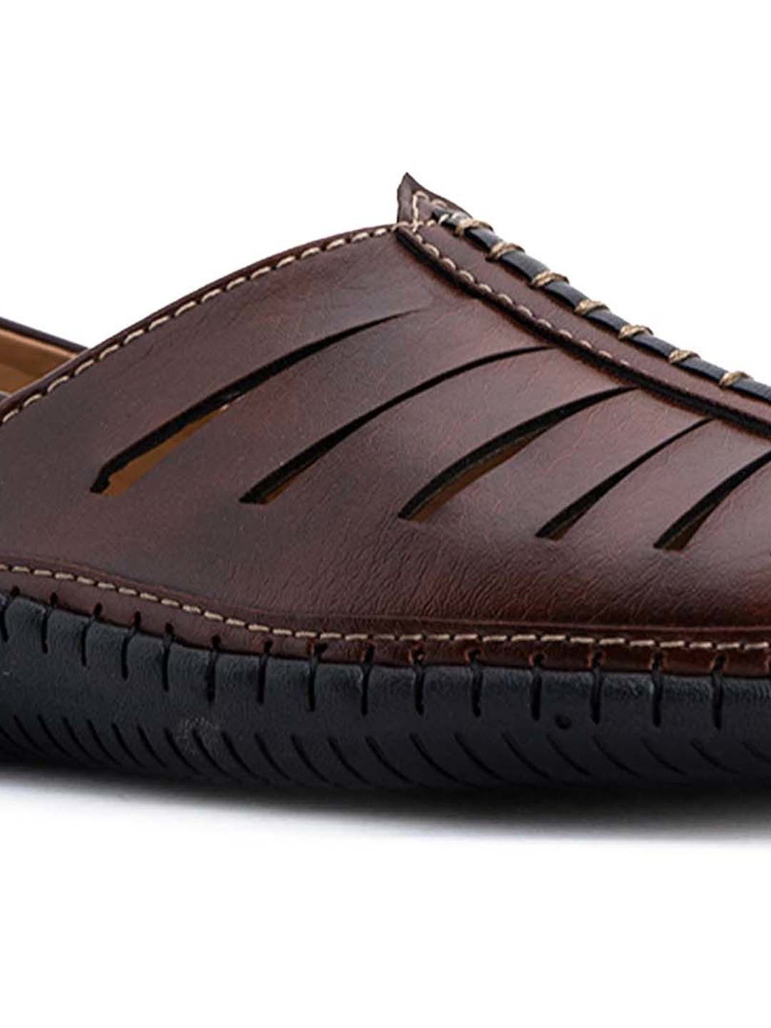 Lazard by Khadim's Men's Brown Ethnic Juttis