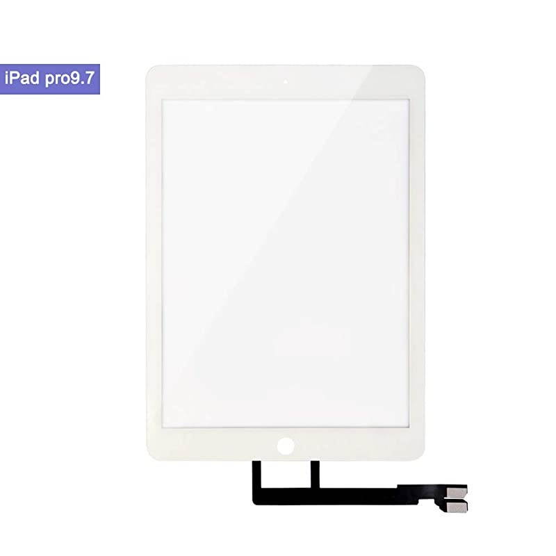 Touch Screen Digitizer Replacement Compatible with iPad 9.7" 2014 iPad 6th A1893 A1954 Digitizer Repair (Without Home Button)