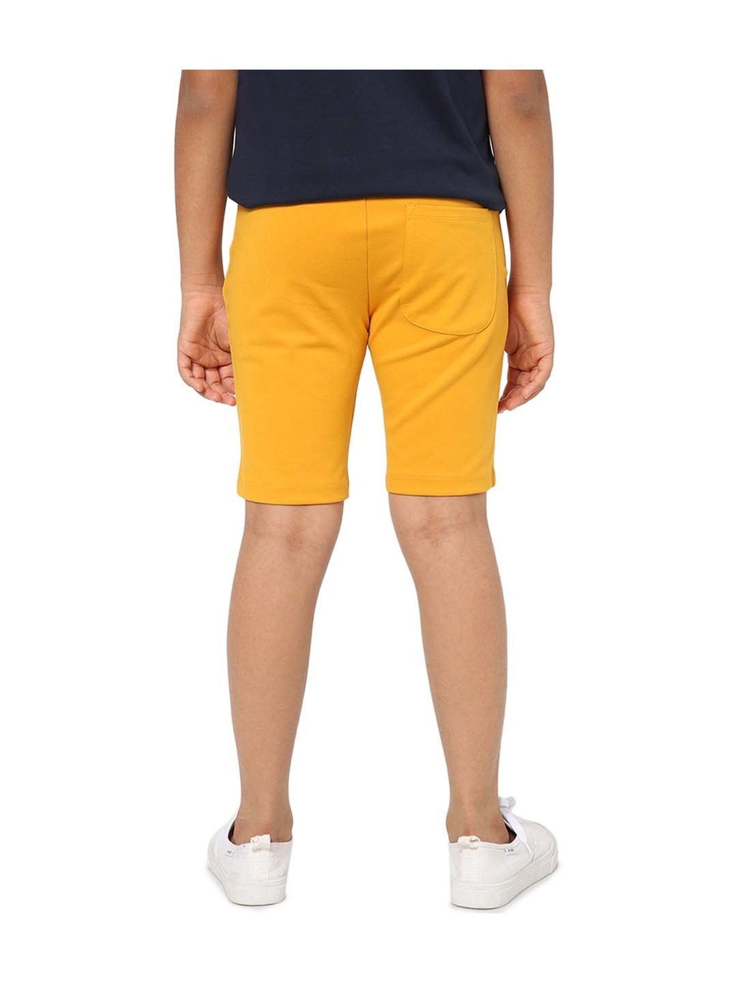 Jack & Jones Junior Yellow Regular Fit Shorts