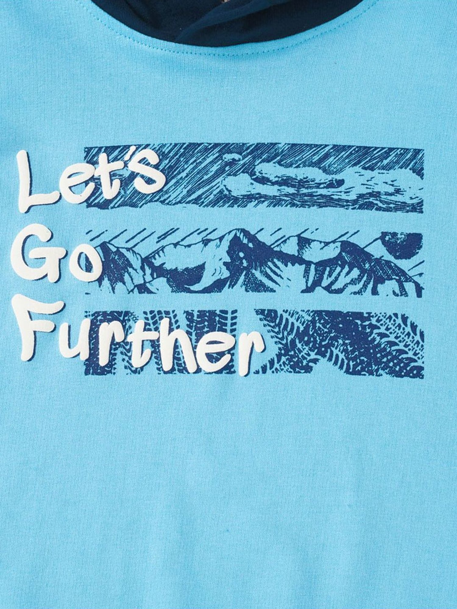 Mothercare Kids Navy Printed Full Sleeves Sweatshirt