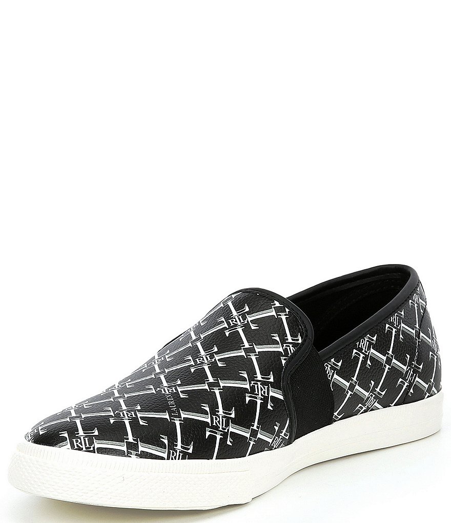 Lauren Ralph Lauren Jinny Logo Slip-On Sneakers