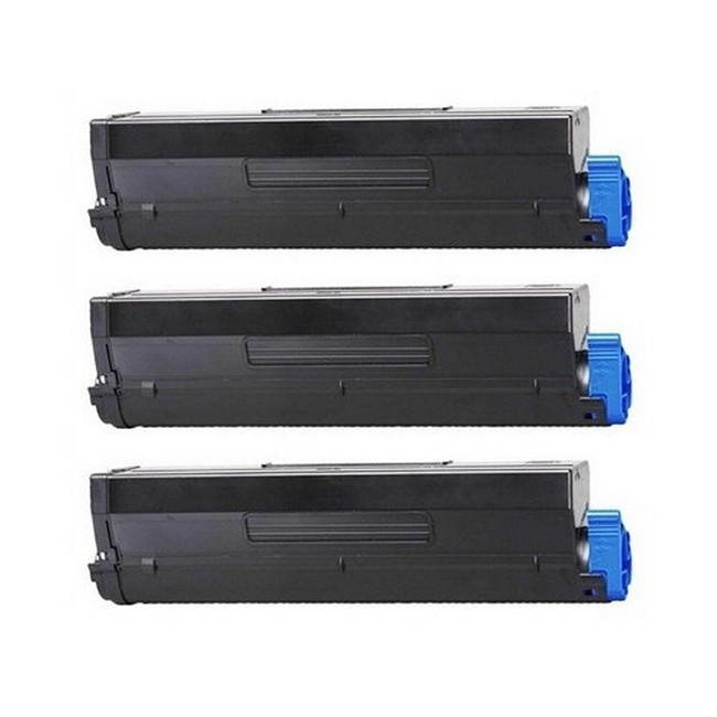 SuppliesMAX Compatible Replacement for Okidata B4550/B4550N/B4600/B4600N Series High Yield Toner Cartridge (3/PK-7000 Page Yield) (TYPE 9) (43502001_3PK)