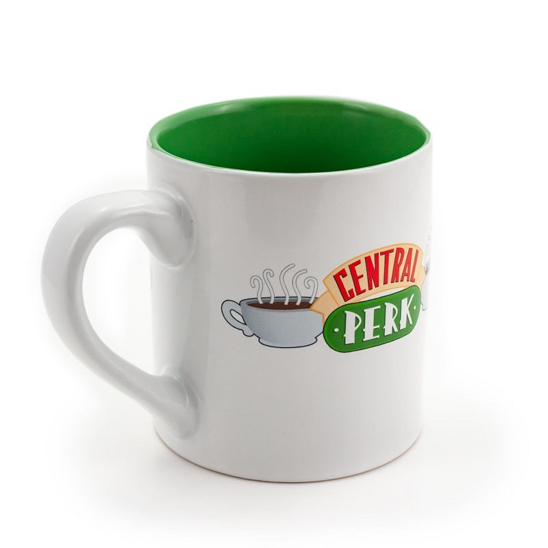 Silver Buffalo Friends Central Perk Ceramic Coffee Mug | Friends Coffee Shop | Holds 14 Ounces