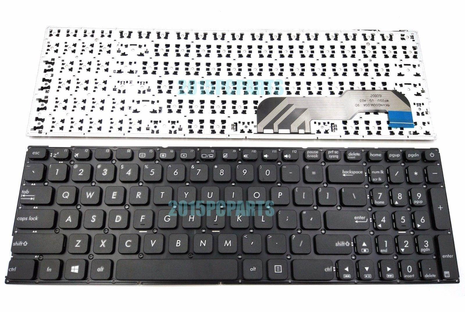 Black ASUS X541U X541U-WB51 X541UA X541UA-WB51 X541UV Keyboard US