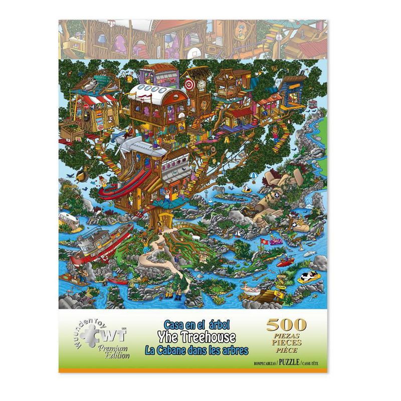 Wuundentoy Premium Edition: Tree House Jigsaw Puzzle - 500pc