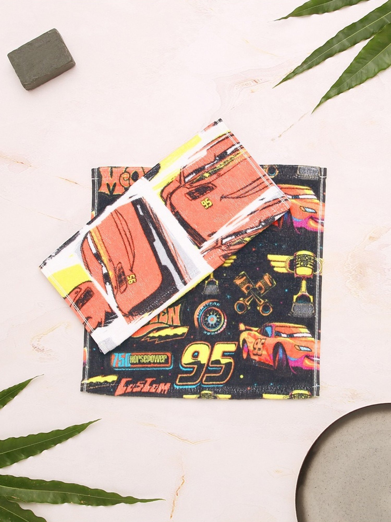 Little Treasure Baby Boy Plush Bathrobe, Chevron Elephant, 0-9 Months