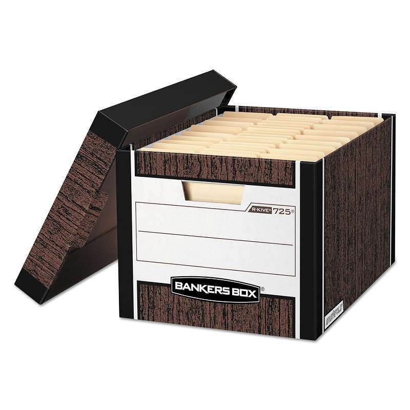 Bankers Box R-KIVE Max Storage Box, Letter/Legal, Locking Lid, W 043859514755