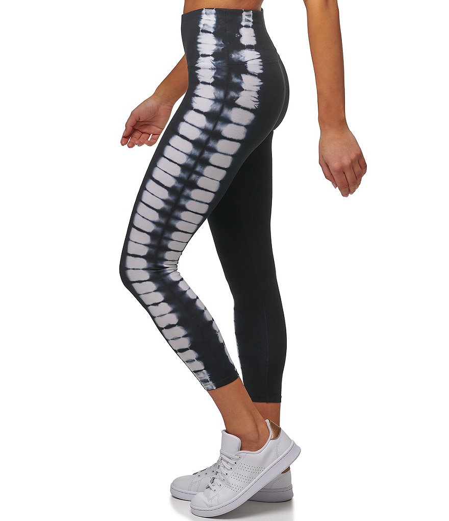 Marc New York Side Stripe Tie-Dye High Rise 7/8 Leggings