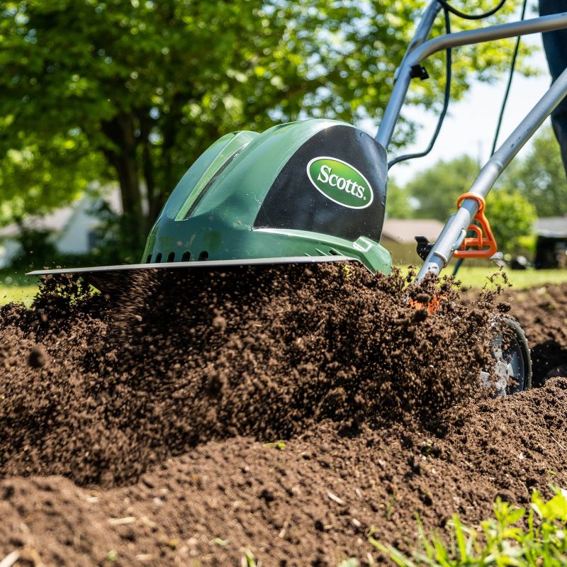 11" 6.5 Amp Corded Electric Tiller/Cultivator - Earthwise