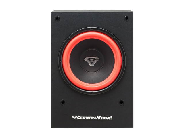 CERWIN-VEGA CWV SL10SNA SL Series Home Audio Powered Subwoofer
