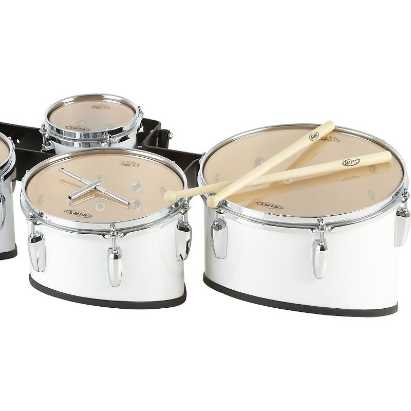 Mapex QUALIFIER MULTI TOMS 6", 8", 10", 12", 13" Snow White