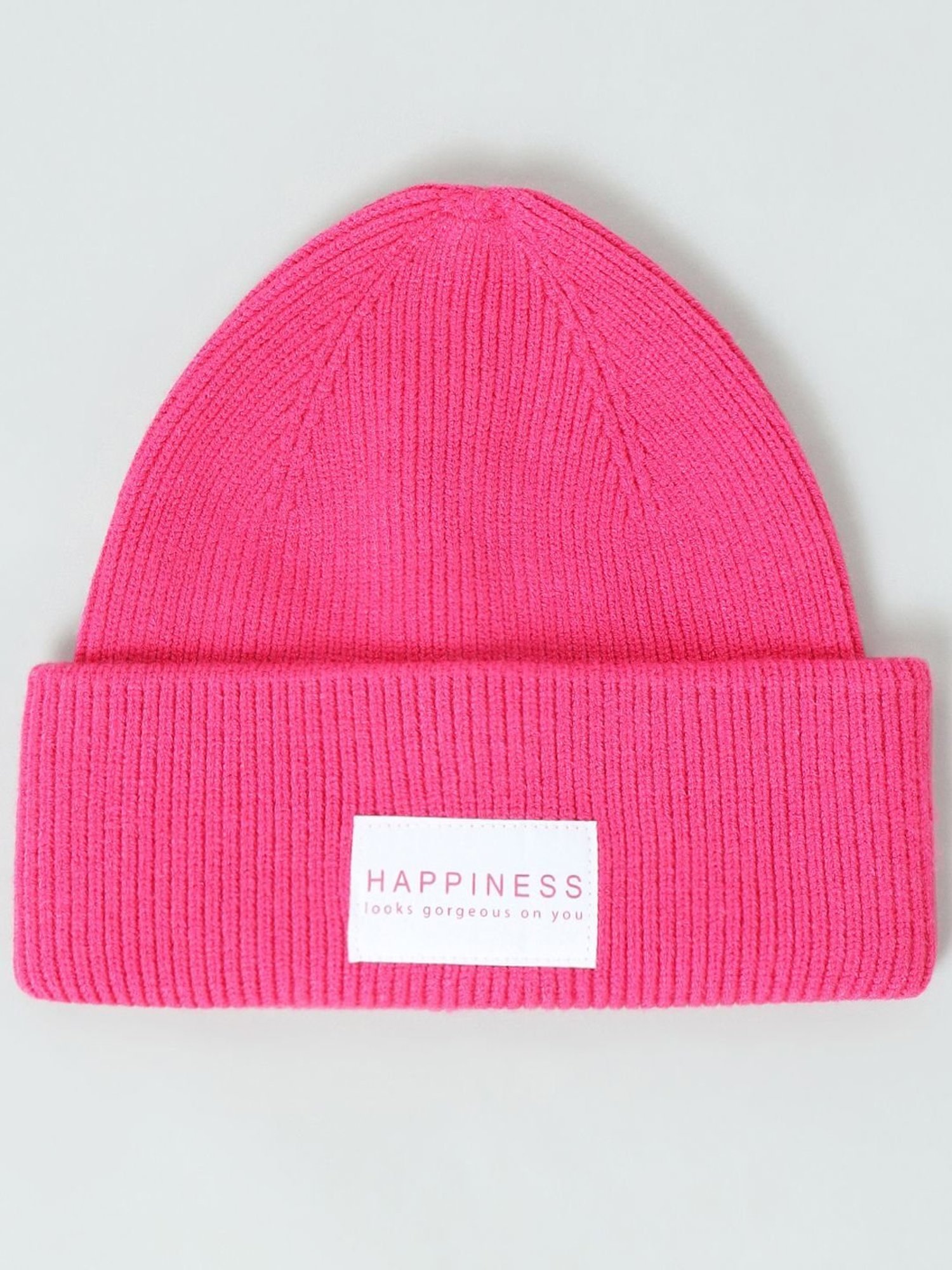 KIDS ONLY Kids Fuchsia Pink Applique Beanie