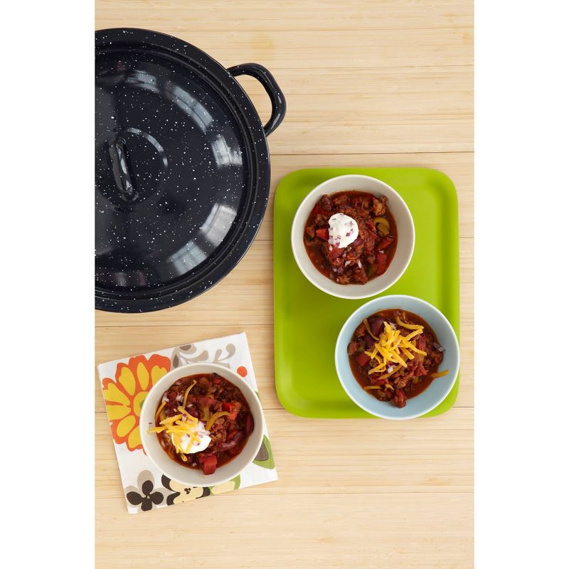 IMUSA 12qt Enamel Stock Pot Blue