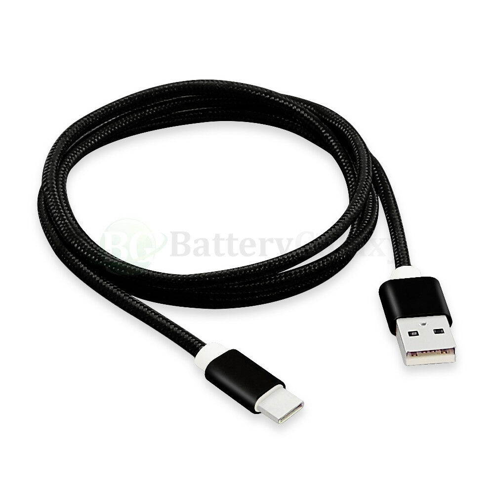 1-100 Lot USB Type C Braided Charger Cable Cord for  Moto Z Play Droid