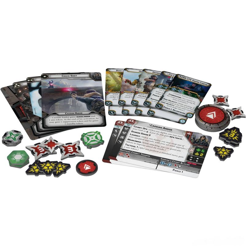 Star Wars Legion: Cassian Andor and K-2SO Commander Game Expansion