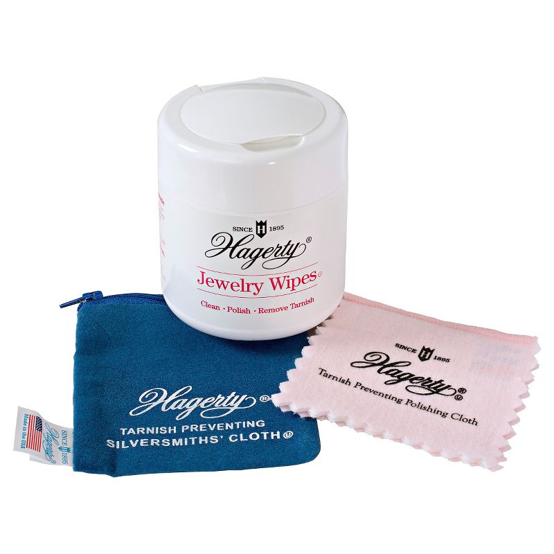 Hagerty Wipe and Store Jewelry Care Collection