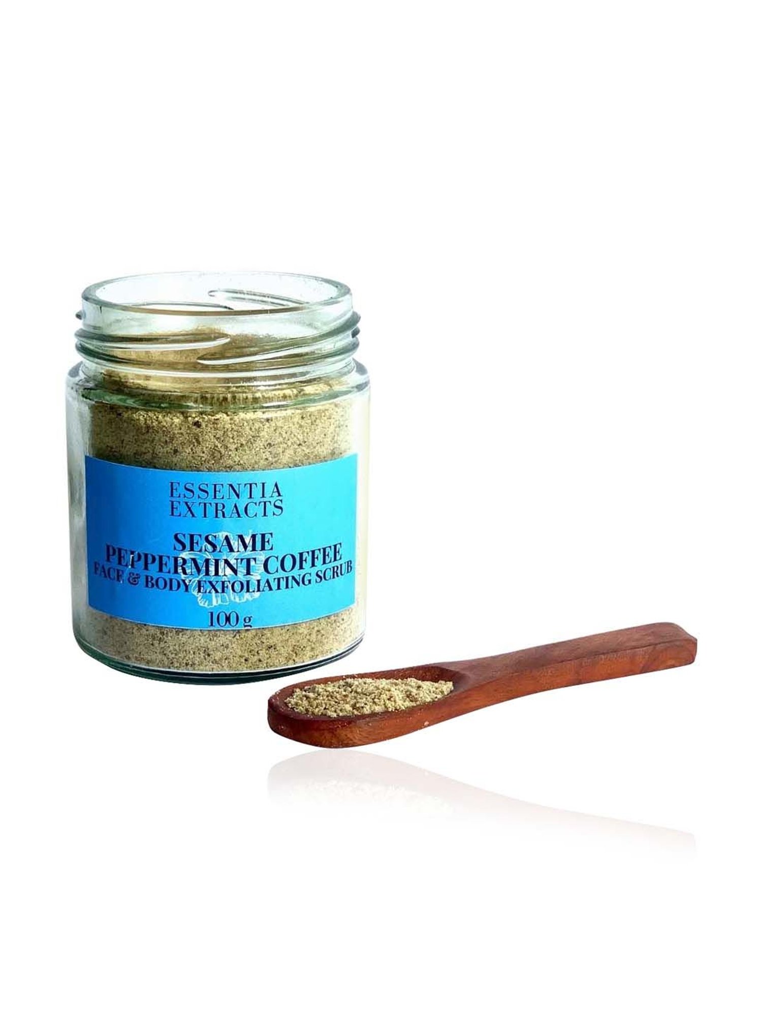 Essentia Extracts Sesame Peppermint Coffee Scrub - 100 gm