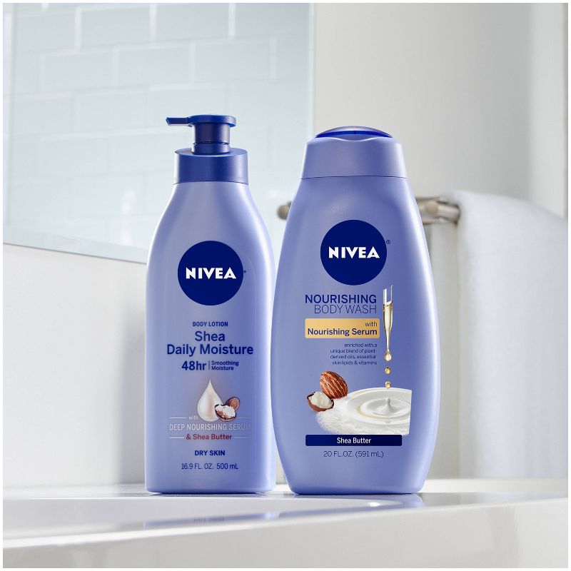 Nivea Nourishing Body Wash Shea Butter - 20 fl oz