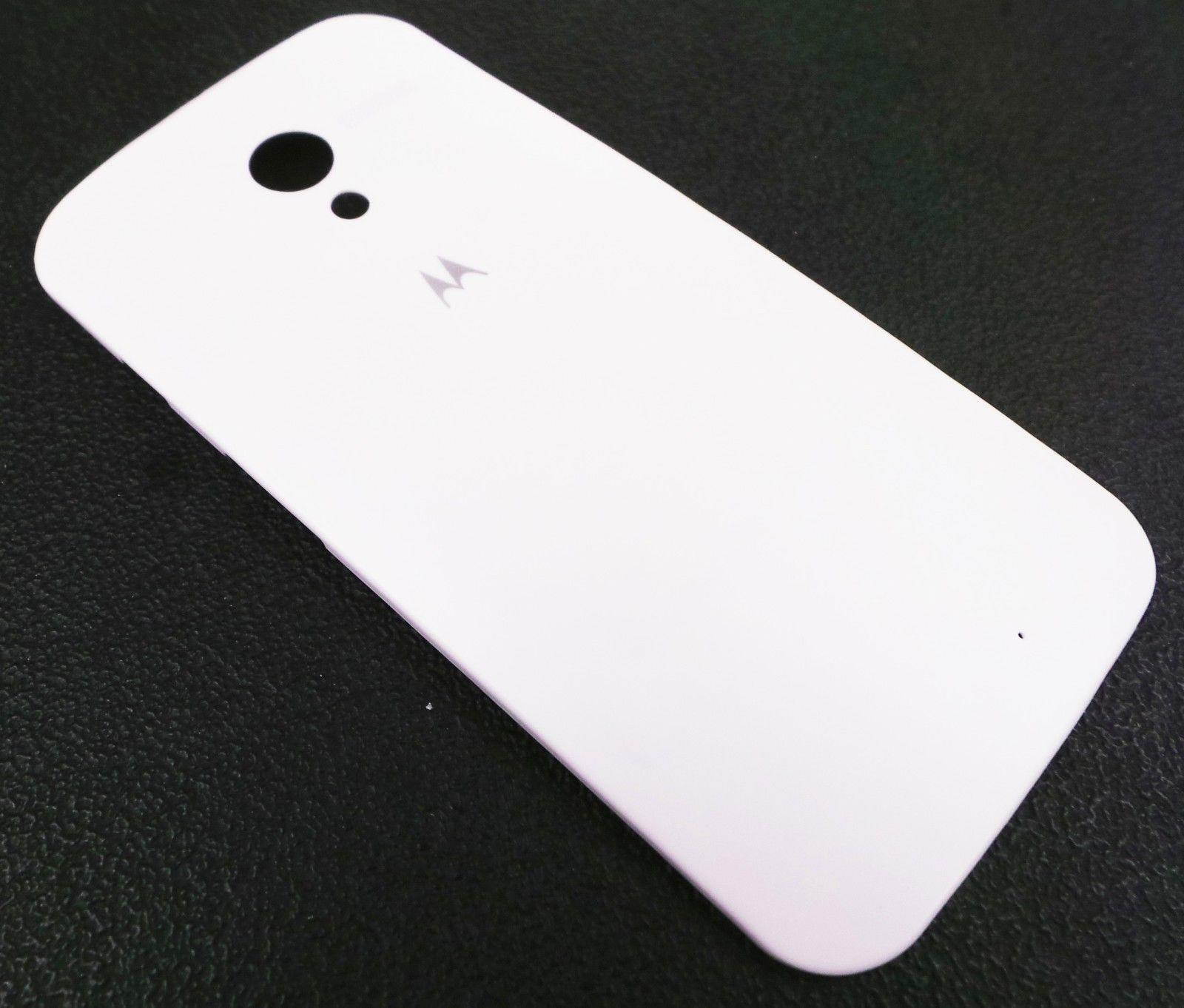 New ATT Motorola XT1058 Moto X White Battery Back Cover Door Case Housing