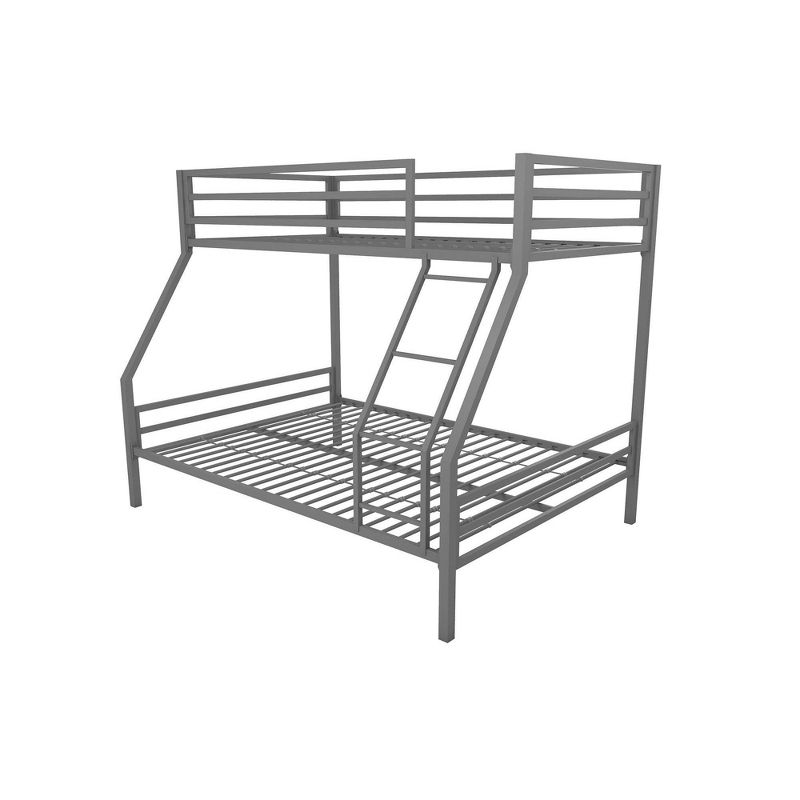 Twin Over Full Maxwell Metal Bunk Bed Gray - Novogratz