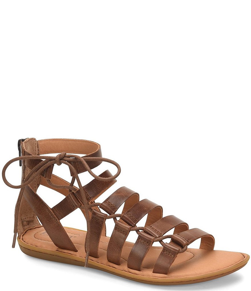 Born Dinkel Lace-Up Gladiator Sandals