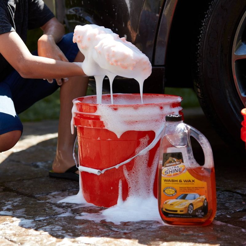 Armor All 64oz Ultra Shine Wash and Wax Automotive Wash