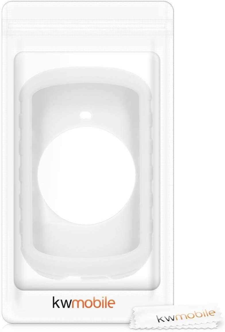 kwmobile Case Compatible with Garmin Edge 830 - Soft Silicone Bike GPS Navigation System Protective Cover - Black