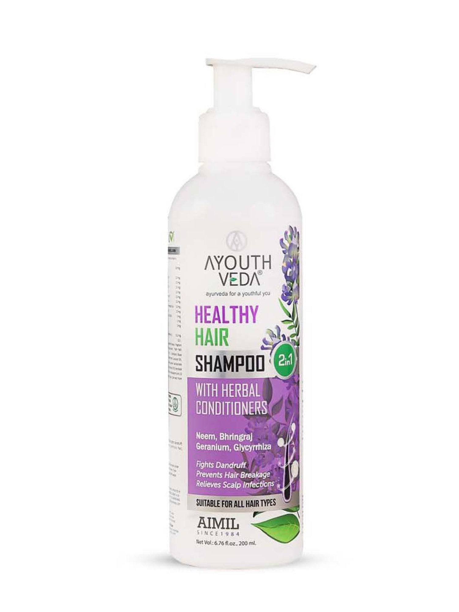AyouthVeda Healthy Hair Shampoo - 200 ml