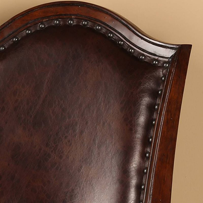 30" Barcelona Swivel Barstool Wood/Cherry - Hillsdale Furniture