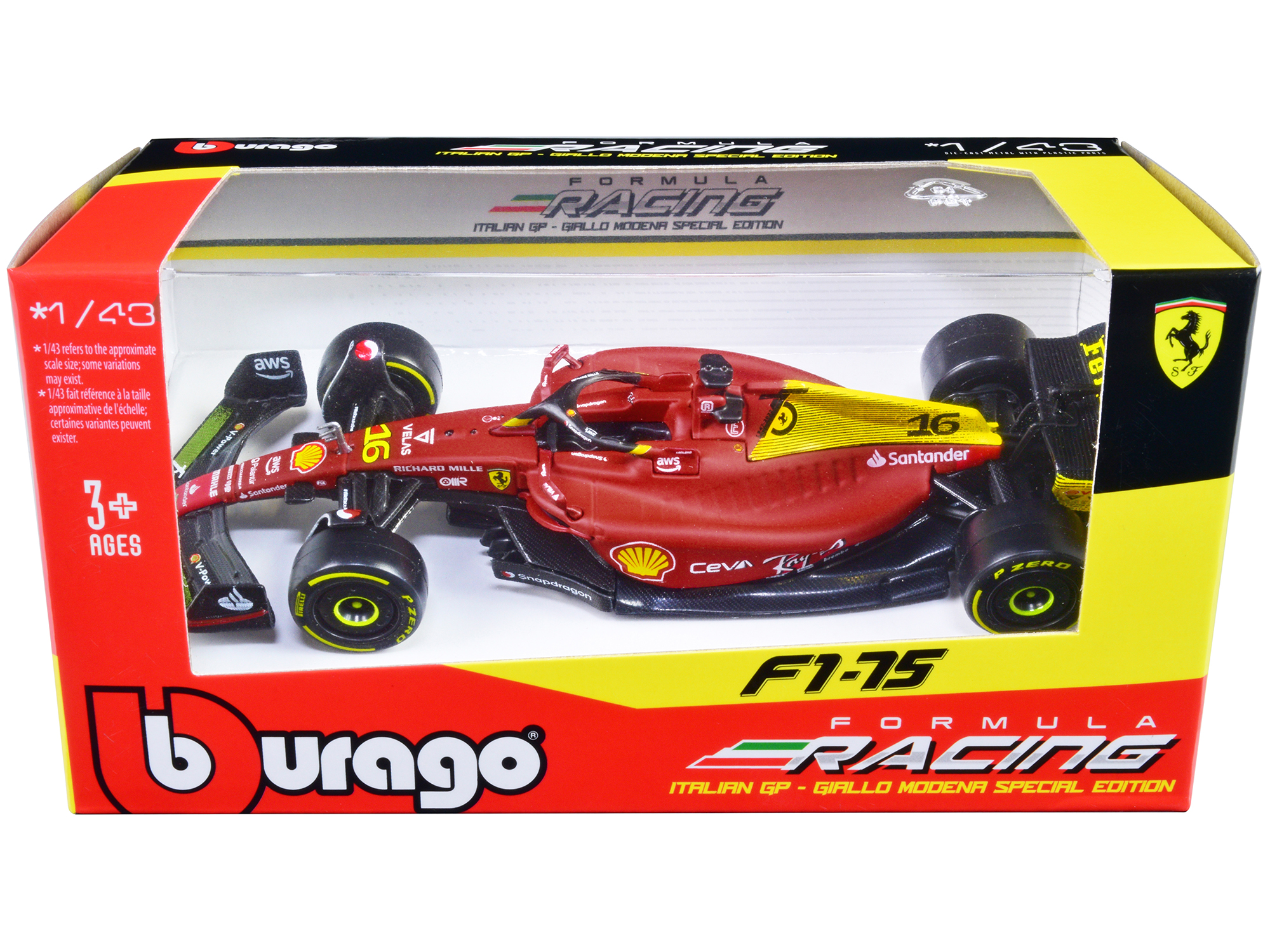 Ferrari 150 Italia #6 Felipe Massa F1 Formula One (2011) 1/18 Diecast Model Car by Hot Wheels