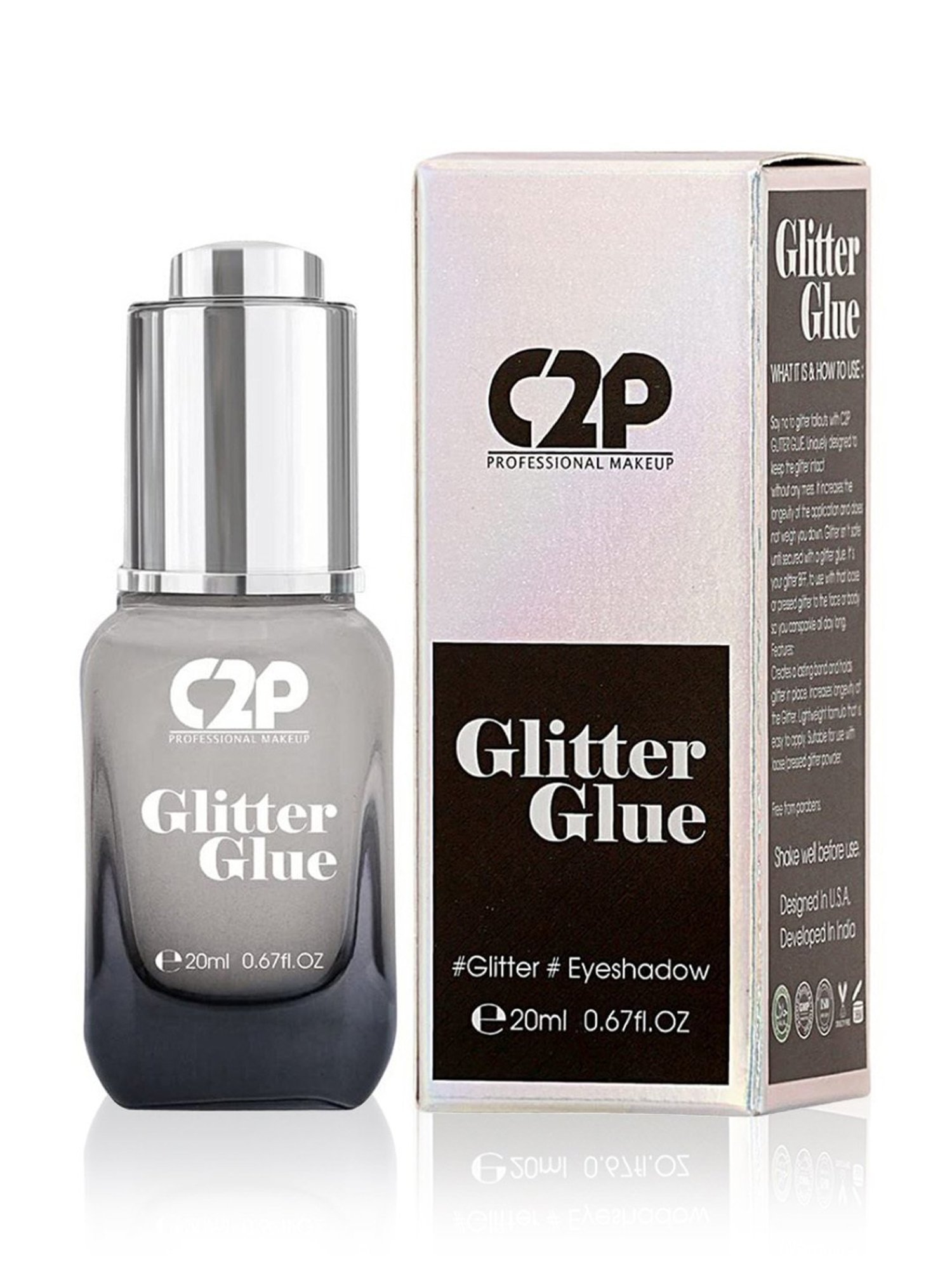C2P PROFESSIONAL MAKEUP Glitter Glue - 20 ml