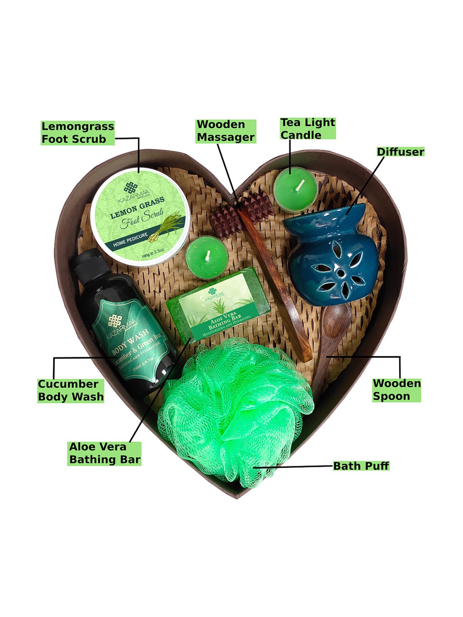 Luxuriate Lime Hand Wash and Tea Tree Face Wash Combo