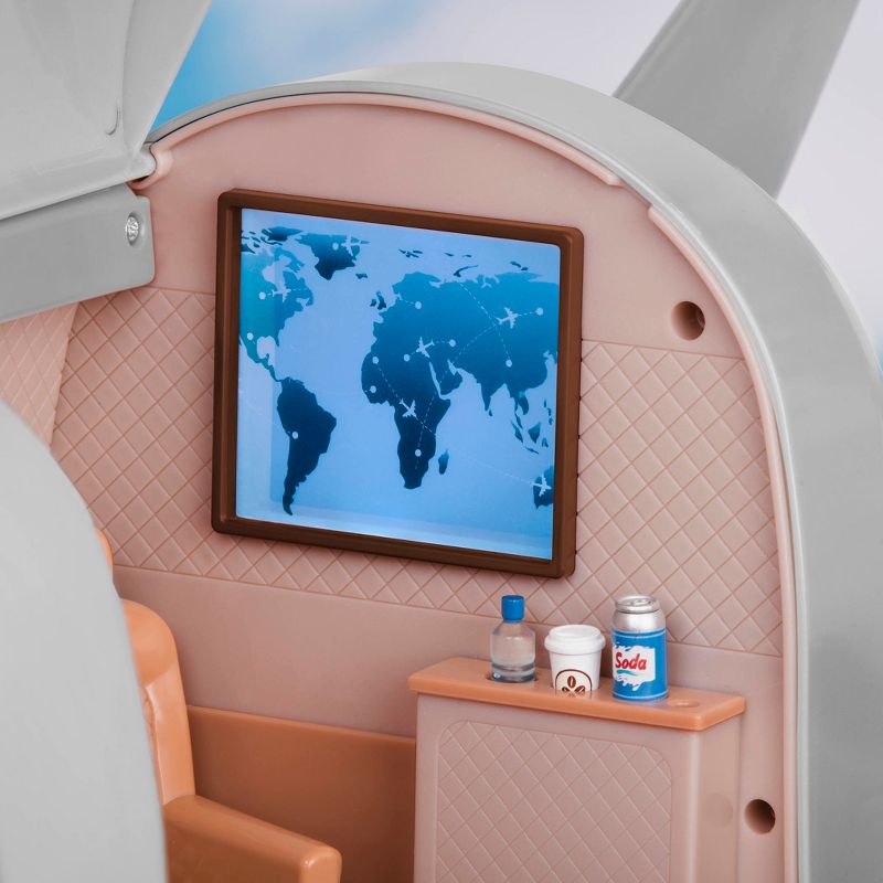 Lori - Airplane for 6" Mini Dolls - Luxury Jet