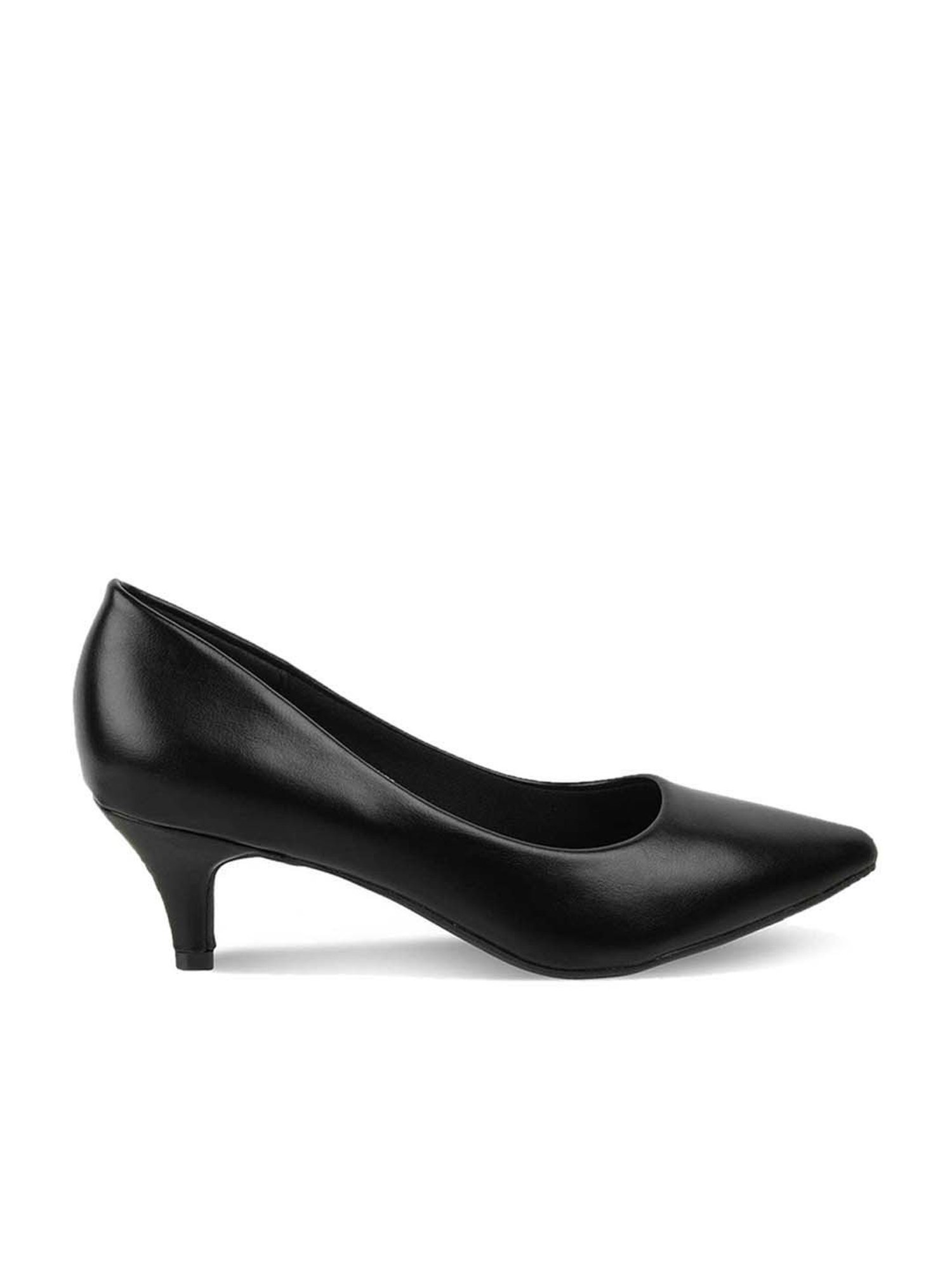Bata Women's Black Flat Ballets
