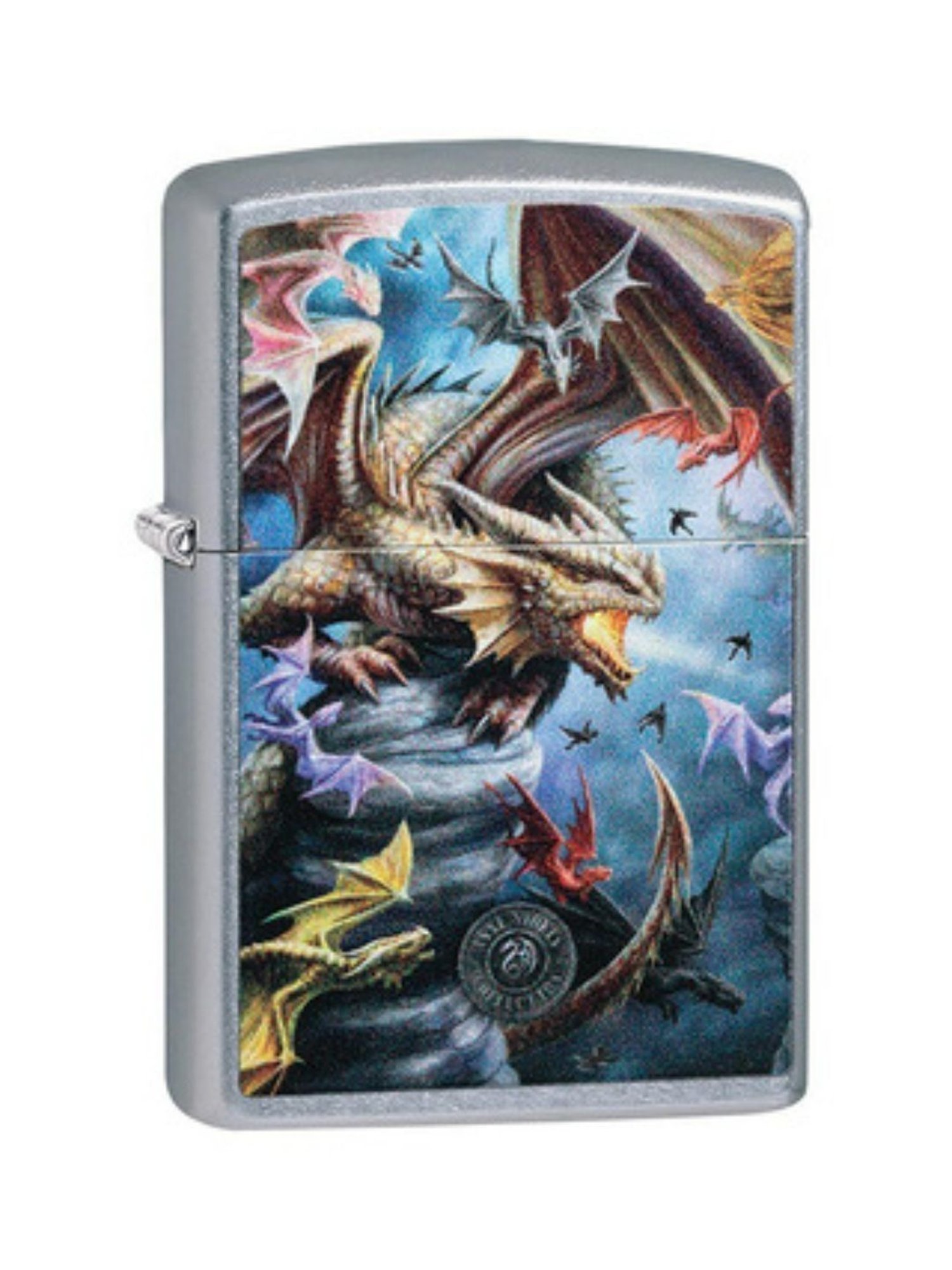 Zippo Multicolor Anne Stokes Brass Pocket Lighter