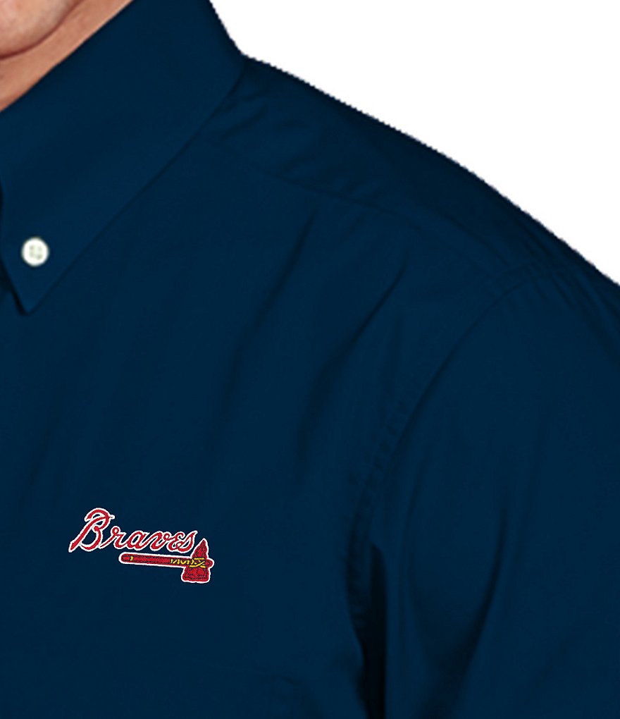 Antigua MLB Dynasty Long-Sleeve Woven Shirt