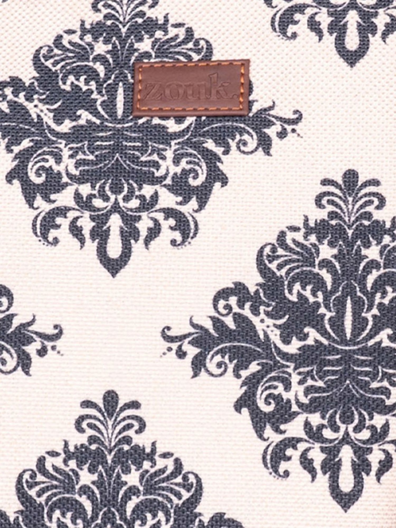 ZOUK Mughal Motif Multicolour Printed Tote Handbag