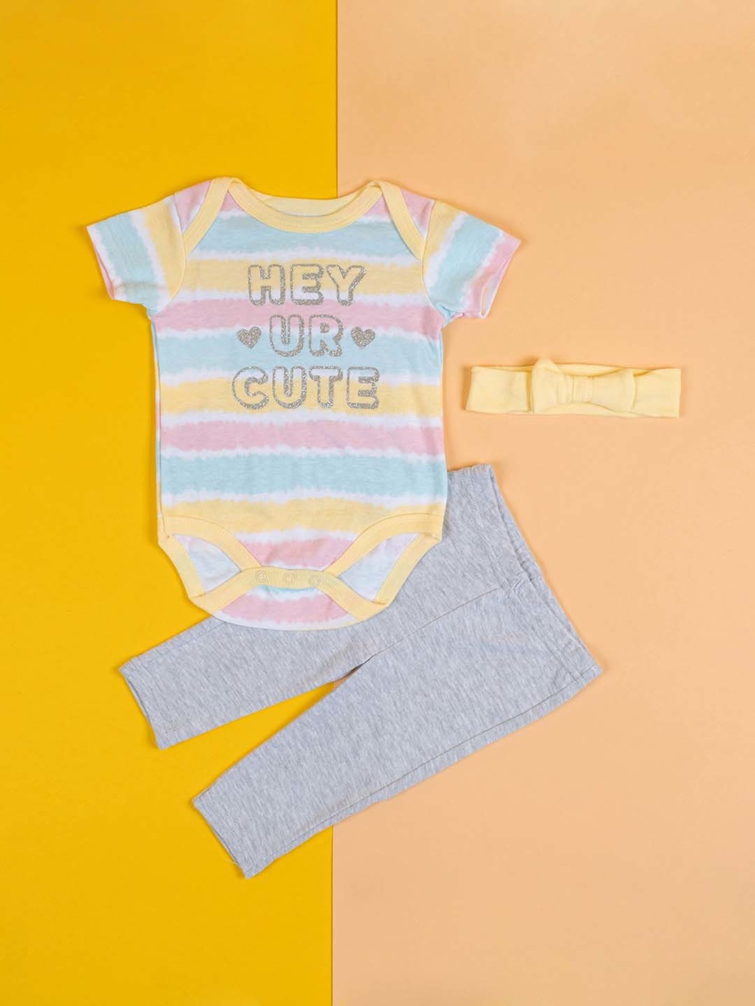 VASTRAMAY Girls Green Printed Clothing Sets